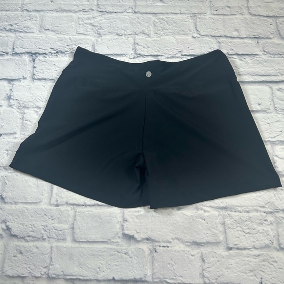 NWOT Bally Women's Black Athletic Shorts. Never Worn. Size Large. - Picture 2 of 8